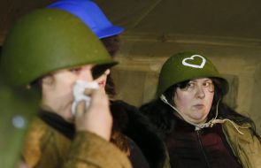 Sanctifying of womanish sotnia 