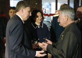 Vladimir Makeenko, Galina Gerega and Aleksandr Omelchenko