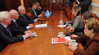 Встреча Николая Азарова с делегацией Европарламента