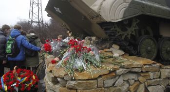 Opening of the memorial sign
