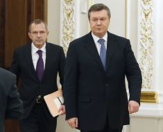 Viktor Yanukovych and Andrey Kliuev
