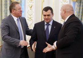 Igor Prasolov, Vitaly Zaharchenko and Gennady Temnyk