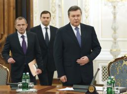 Viktor Yanukovych and Andrey Kliuev