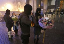 Activists of the "right sector" confessed his love  