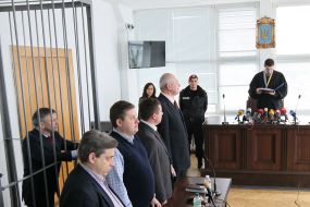 Announcement of sentence to Andrey Slyusarchuk