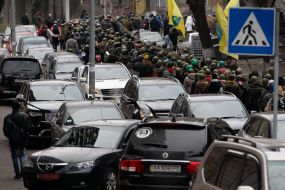 The members of Self-defence of Maydan