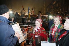 Participants of folk-lore collective