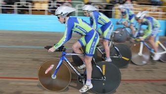 Winter championship Ukraine on cycling