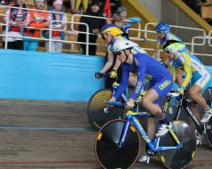 Winter championship Ukraine on cycling