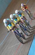 Winter championship Ukraine on cycling