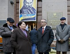 Zautbek Turisbekov, Christian Shonenberher and Jon Fredriksen