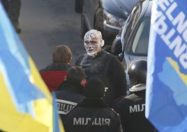 Suffering employee of militia