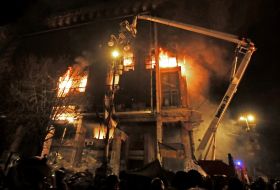 Fire in the House of Trade Unions