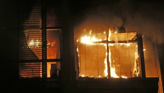 Fire in the House of Trade Unions