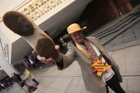 Actor in the image of Nikita Khrushchev