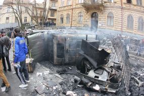 Перевернуті автомобілі