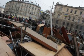 Prosecutor's office building in Lviv region