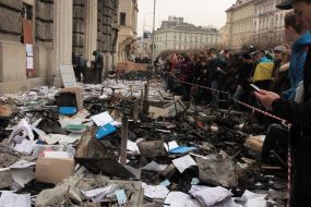 Prosecutor's office building in Lviv region