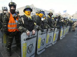 Members of the Self-Defense Maidan