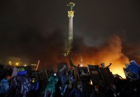 Protesters on Maidan