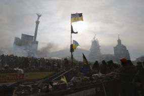 Protesters on Maidan