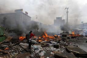The consequences of the assault Maidan