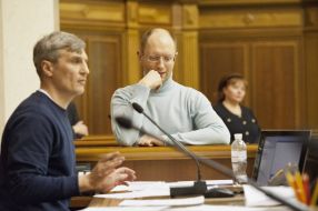 Руслан Кошулинський та Арсеній Яценюк