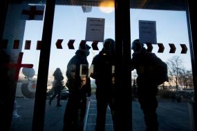 The protesters on Maydan Nezalezhnosti