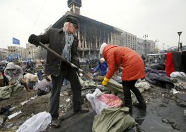 Activistst on Maidan