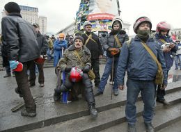 Activistst on Maidan