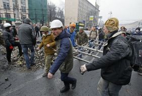 Activistst on Maidan
