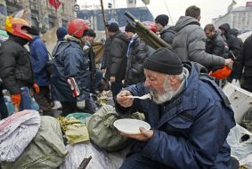 Activistst on Maidan