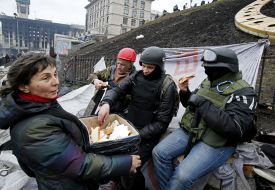 Activistst on Maidan