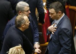 Виталий Кличко и Нестор Шуфрич