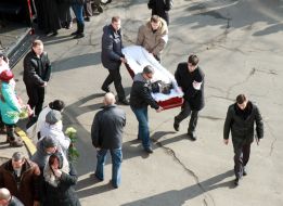 Funeral of Vyacheslav Veremiy