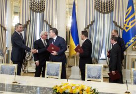 Підписання Угоди про врегулювання кризи в Україні