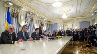 Підписання Угоди про врегулювання кризи в Україні