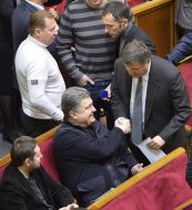 Арсен Аваков та Петро Порошенко