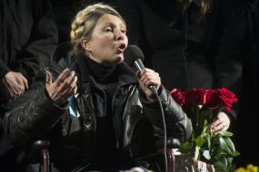 Yuliya Timoshenko at Maidan