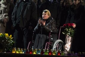 Yuliya Timoshenko at Maidan