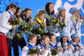 Вита Семеренко, Юлия Джима, Валентина Семеренко и Елена Пидгрушная