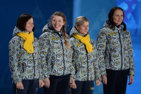 Вита Семеренко, Юлия Джима, Валентина Семеренко и Елена Пидгрушная