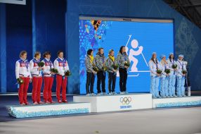 Vita Semerenko, Yulia Dzhima, Valentina Semerenko and Elena Pidgrushnaya