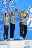 Vita Semerenko, Yulia Dzhima, Valentina Semerenko and Elena Pidgrushnaya