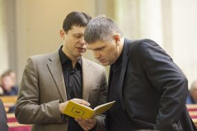Yuriy Miroshnichenko and Ruslan Knyazevich