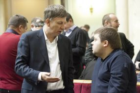 Vladimir Makeenko and Valery Karpuntsov