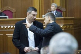 Yuriy Miroshnichenko and Vitaly Klichko