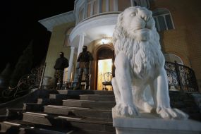 Ex-Prosecutor General Viktor Pshonka's estate near Kiev