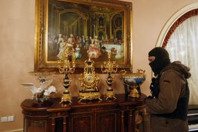 Ex-Prosecutor General Viktor Pshonka's estate near Kiev