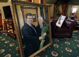 Ex-Prosecutor General Viktor Pshonka's estate near Kiev